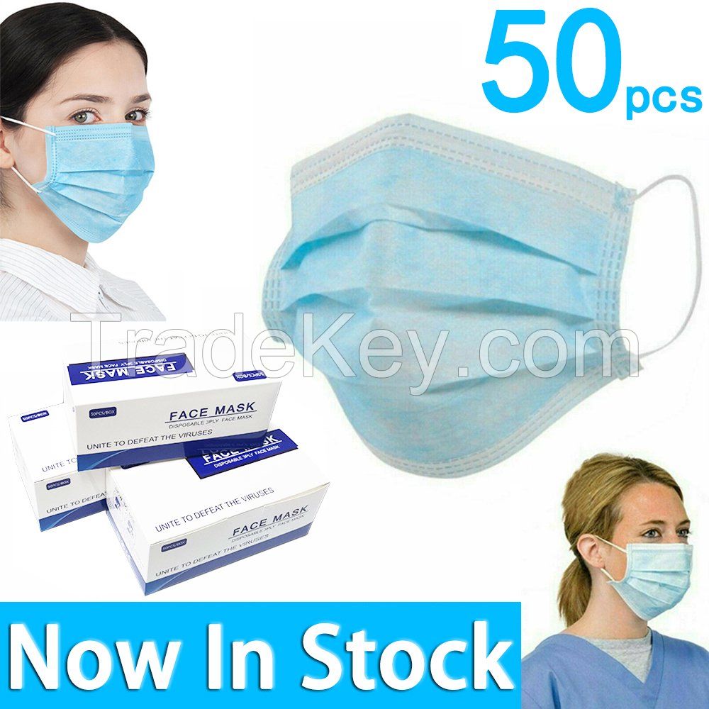 Surgical Face Mask Earloop Colorful Medical Non woven Disposable Face Masks factory