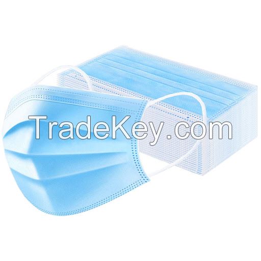 Fast delivery Non-woven Anti Dust Mask Disposable Face Mask 3 ply medical 3ply Face Masks