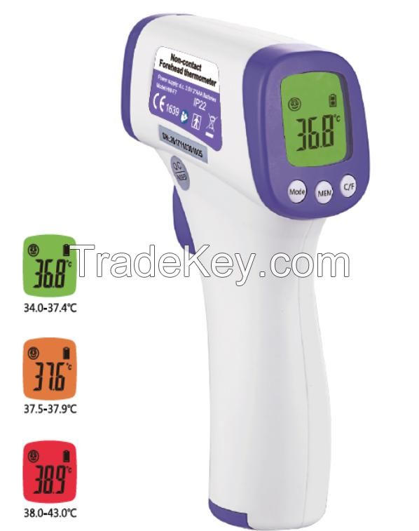 Non-contact infrared (forehead) thermometer