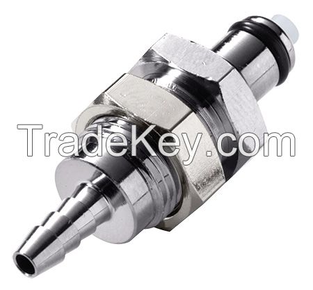 DSS 1/8'' Male Thread Stainless Steel Water Cooling System Medical Equipment Laser Ink Quick Fitting Valve/No Valve