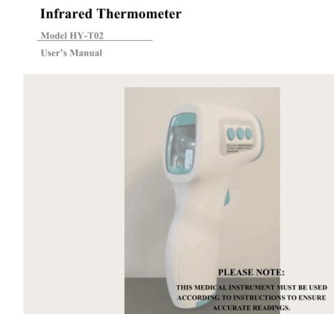 supply the Infrared Thermometers