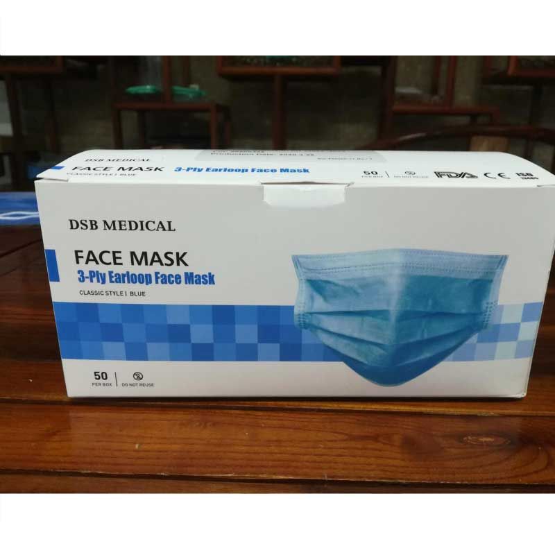 Disposable Face Mask Surgical Face Mask Non Woven Medical Mask