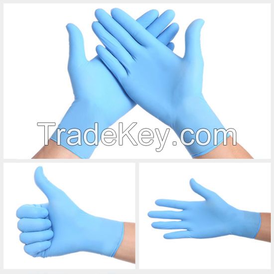 Latex Examination Medical Surgical Nitrile Gloves