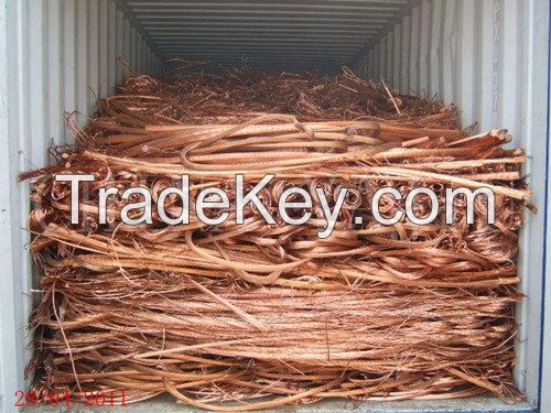 Millberry Copper Wire Scrap 99.99% Wholesale