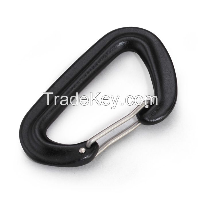 ALUMINUM STRAIGHT WIRE CARABINER