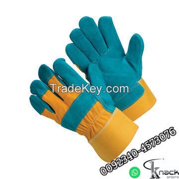 Cheap work Gloves Leathre Hand protection and safety Welding gloves