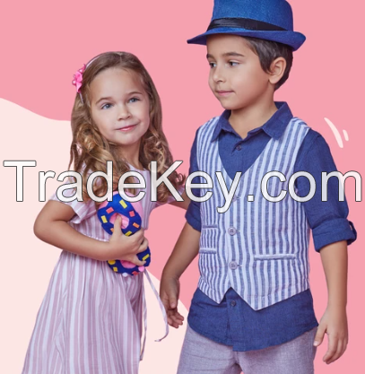 We provide cotton Children Clothing