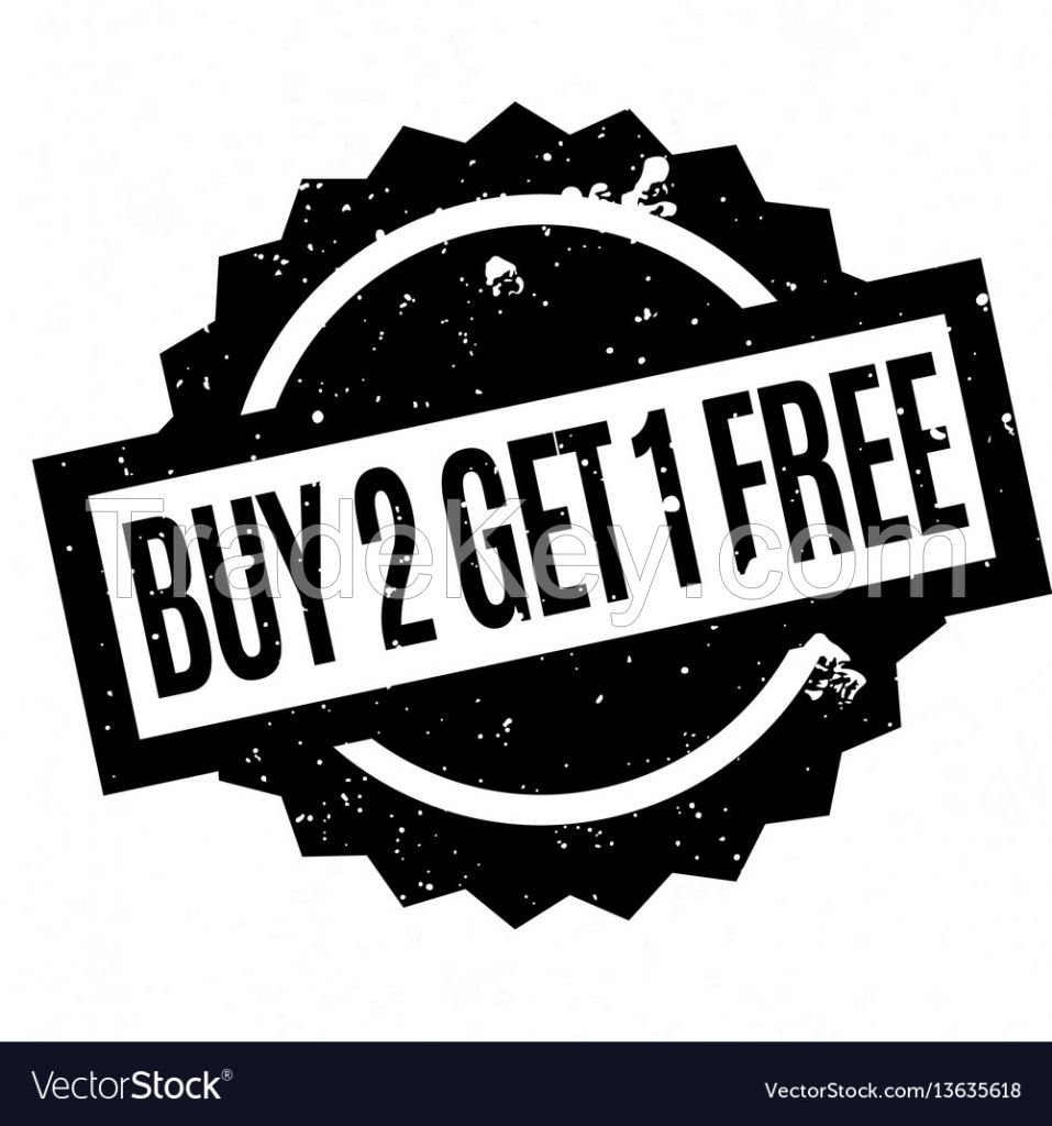 buy two get one free