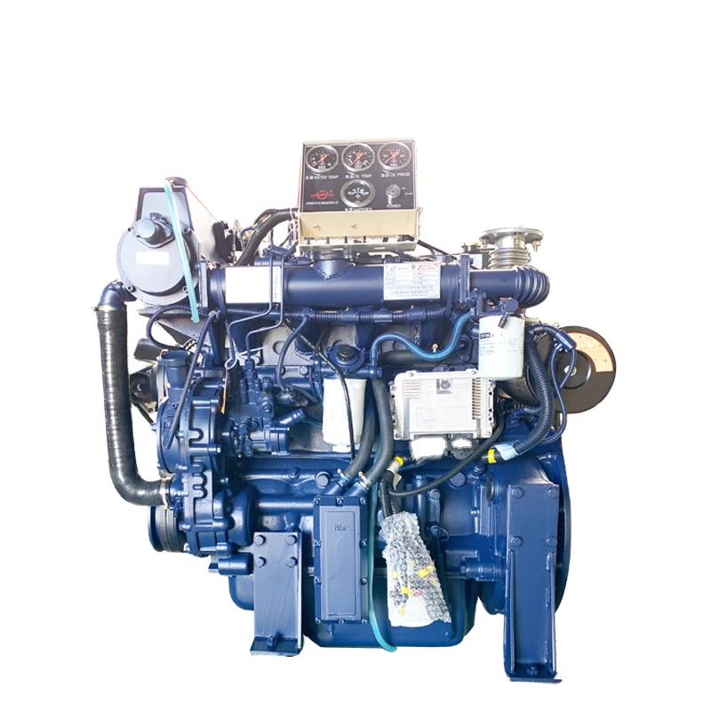 urable boat motor inboard diesel with CCS and stage 3 emission certificate 100hp marine engine for marine generator