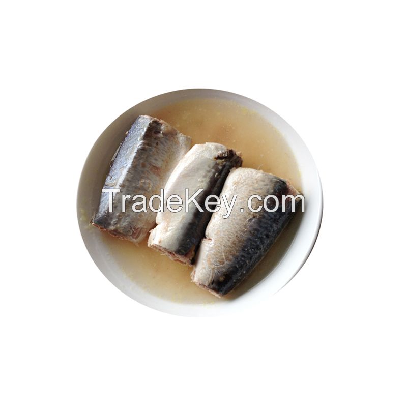 Canned mackerel tin fish in brine for sri lanka