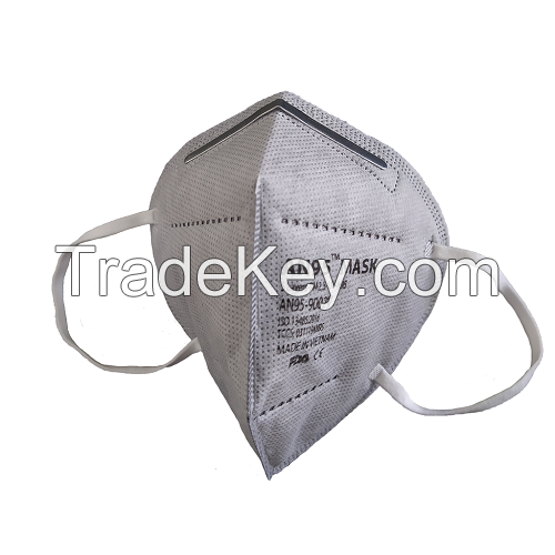 AN95 KN95 respirator mask 5ply (no valve, grey) CE Certified