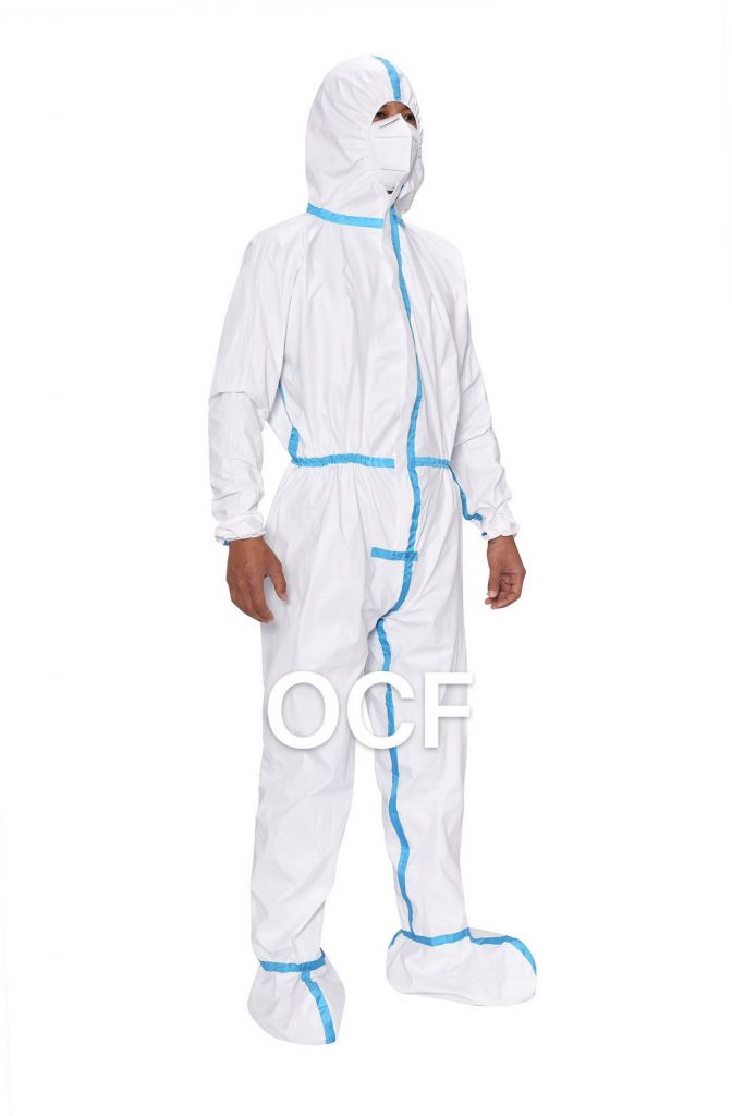 Protective Suit Isolation Gown