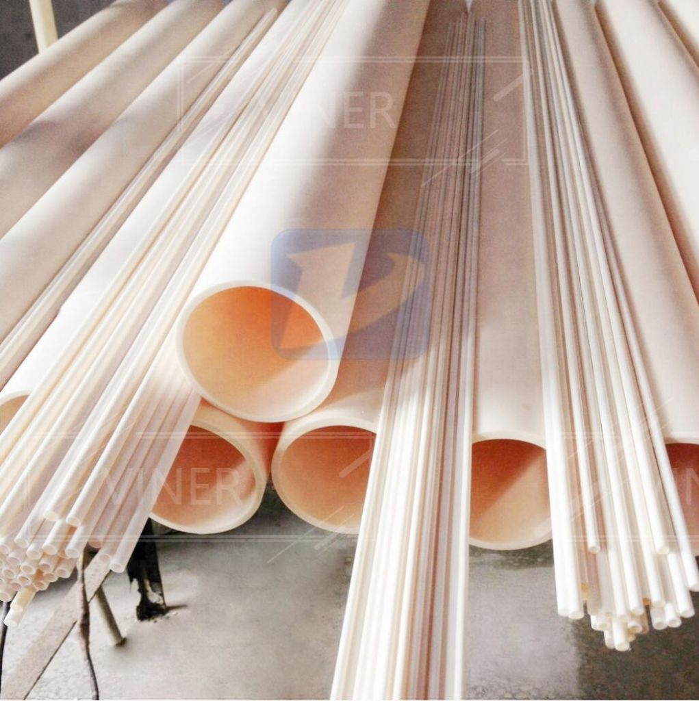 High Temperature Alumina Tube with 99.7% high Alumina Ceramic