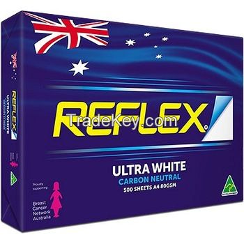 Cheap Wood Pulp White Reflex A4 Paper Bond A4 Copy Paper 80GSM/75GSM/70GSM