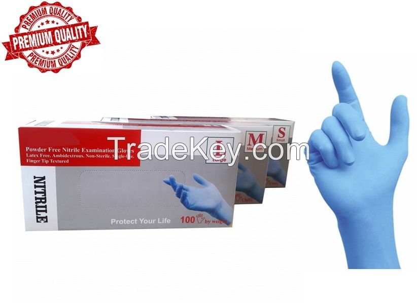 High Quality Nitrile Gloves Powder Free