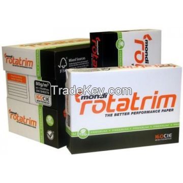 Quality Mondi Rotatrim A4 Copy paper (80gsm, 75gsm, 70gsm)