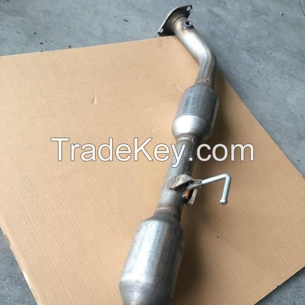 quality Original exhaust catalytic converter for toyota for hilux exhaust system for land cruiser for prado