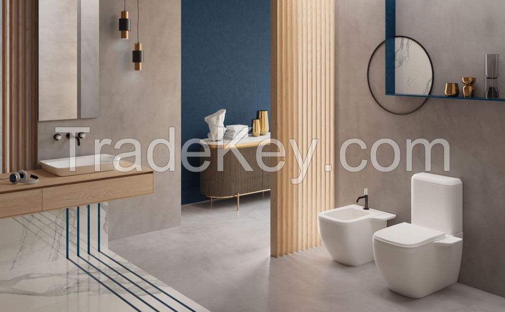 Sanitary ware suites modern and classic