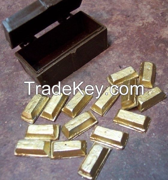 Sierra Leone Affordable Rough Stones And Gold Bars, Dust And Nugget