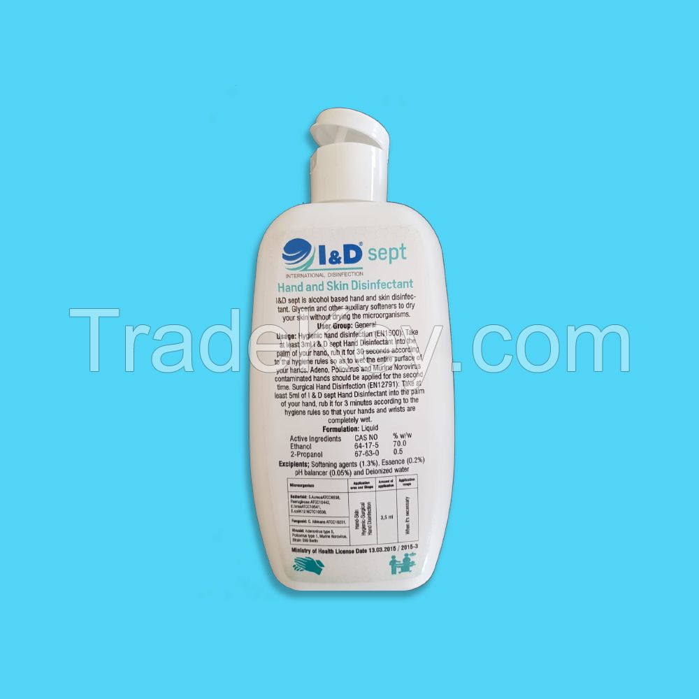 250 ml. hand and skin sanitizer / disinfectant