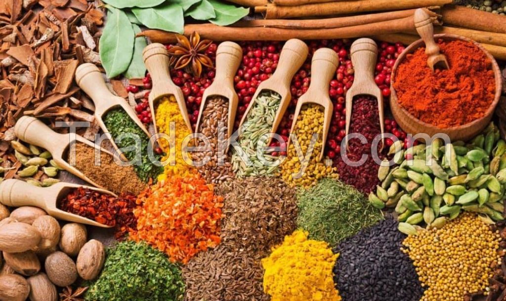 SPICES , CARDAMOM, CORIANDER , CINNAMON, ANISEED , STAR ANISEED