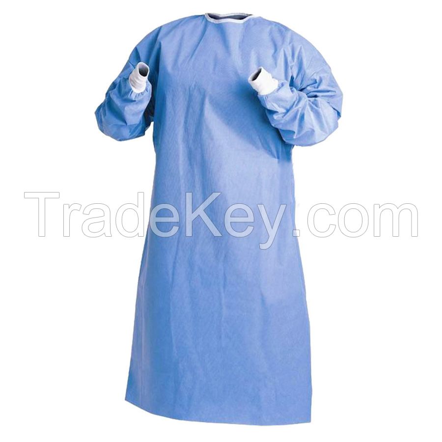 REINFORCED SURGICAL GOWN, Good quality Disposable Surgical Gowns