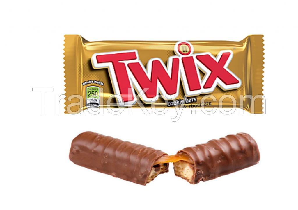 Twix Chocolate Bars - Box of 25 Pieces (25 x 50g)