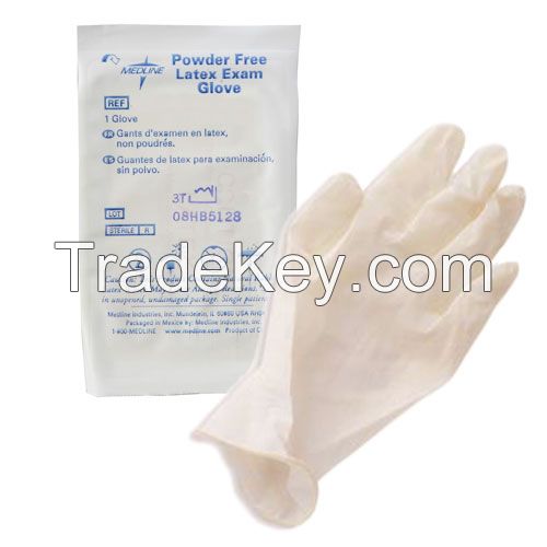 black medium nitrile disposable gloves