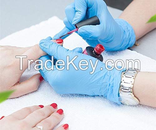 Blue Nitrile Gloves Examination Gloves Kitchen gloves