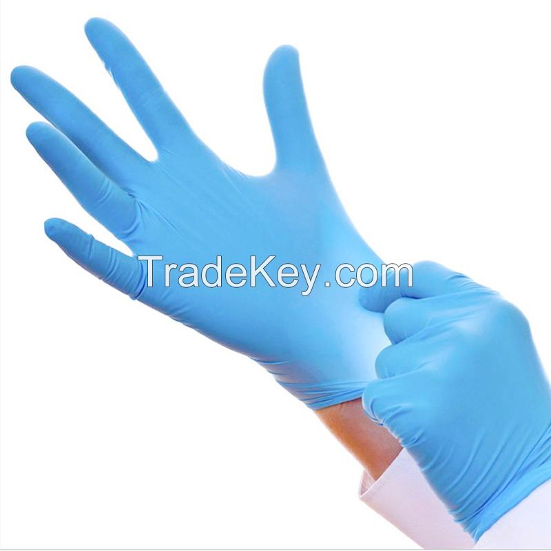 Medical Synthetic nitrile exam gloves