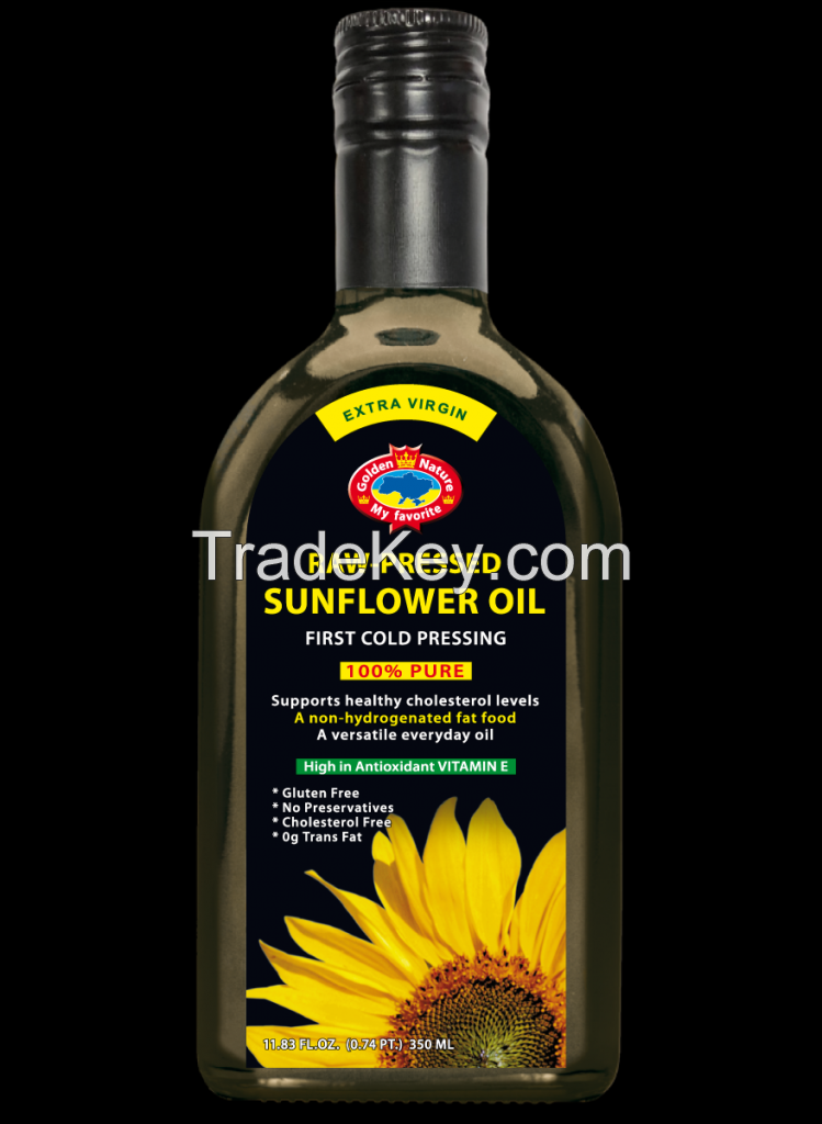 RAW-PRESSED SUNFLOWER OIL