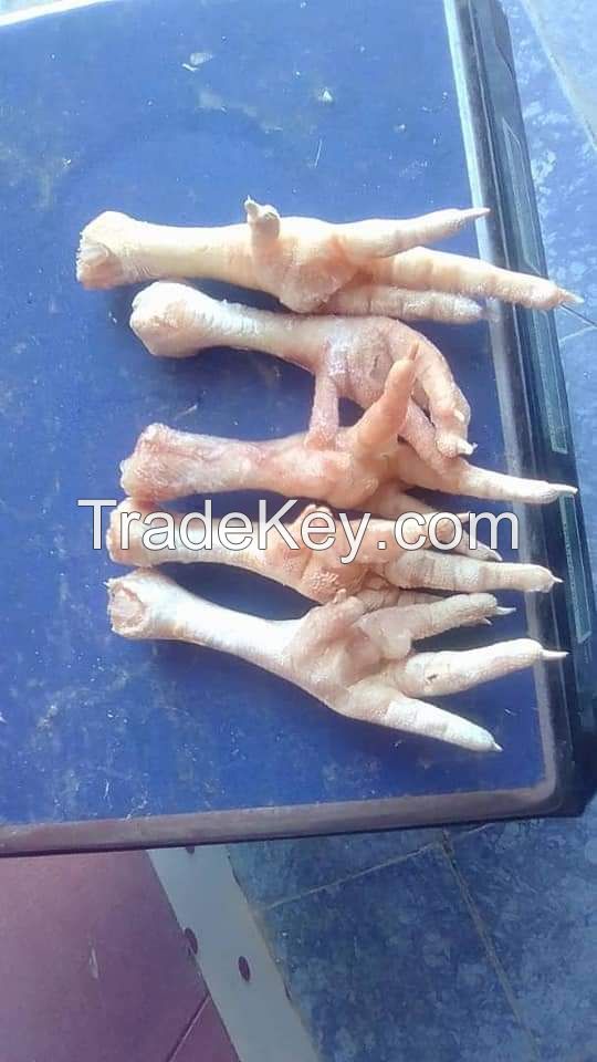 Frozen chicken feet