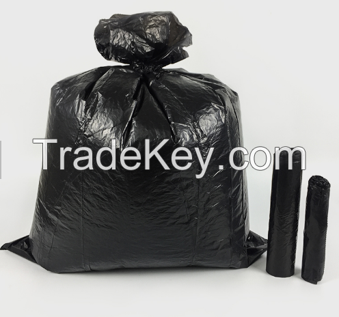 Black Plastic Garbage Bags Trash Bags Dustin Bags
