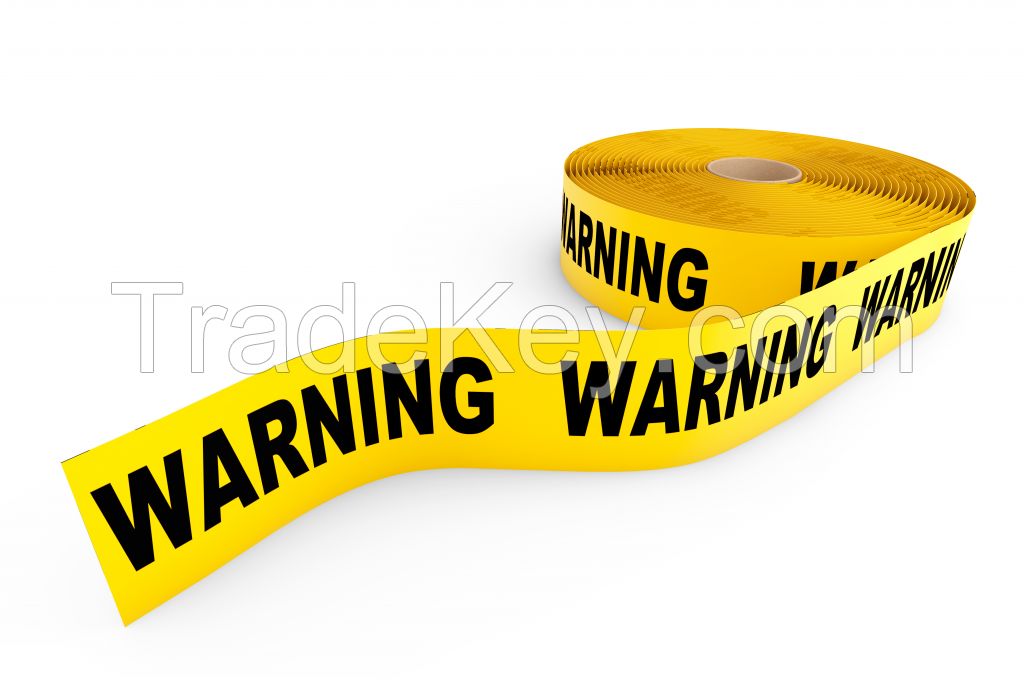 Warning Tape Detectable and Non Detectable Underground Warning Wat