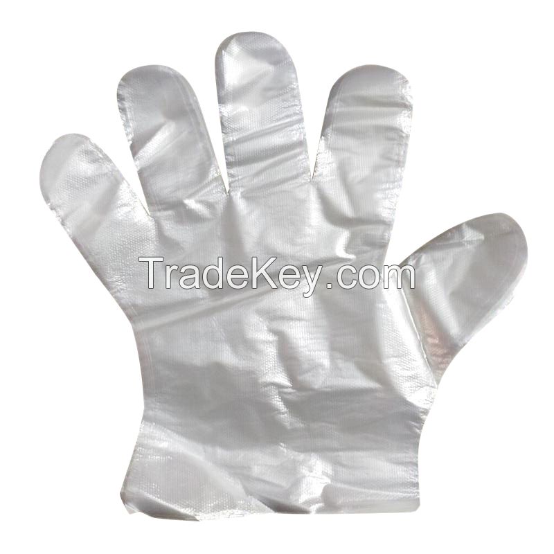 Custom Biodegradable Disposable PE Gloves