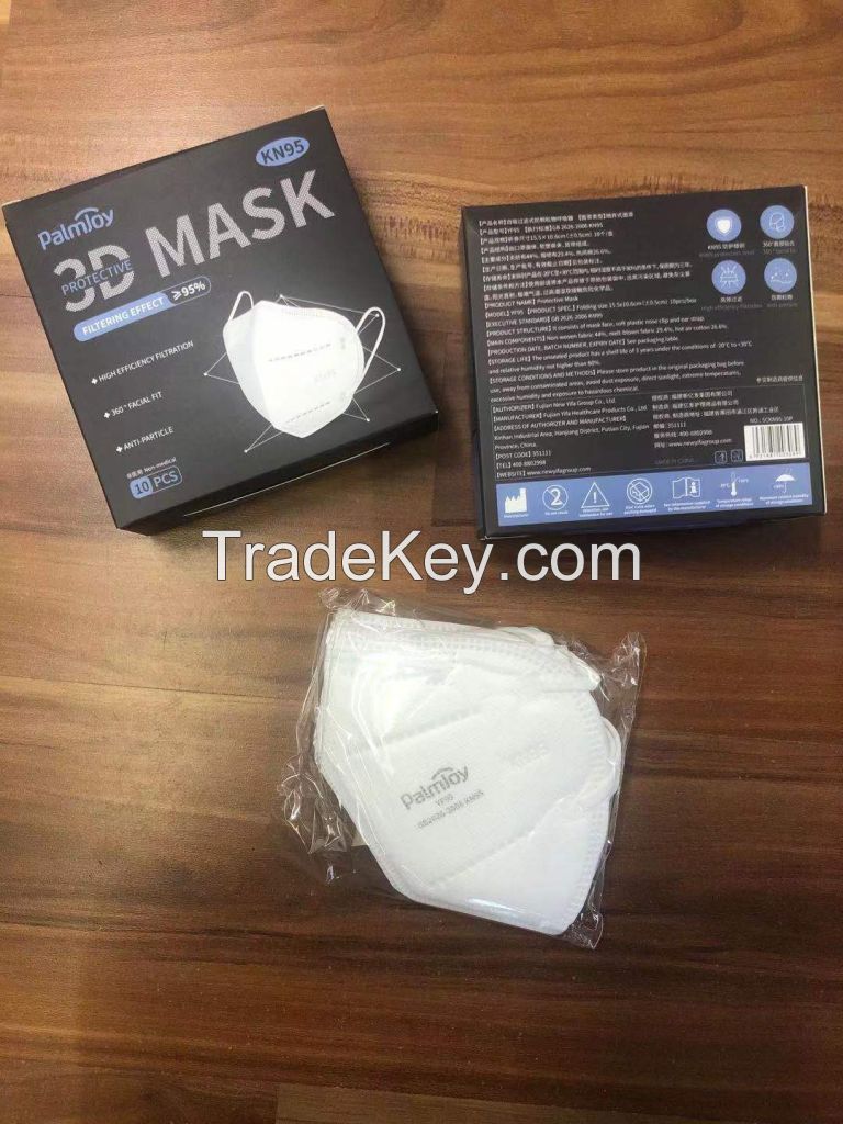 KN95 Face Mask - Palmjoy 3D Protective Face Mask For Sale