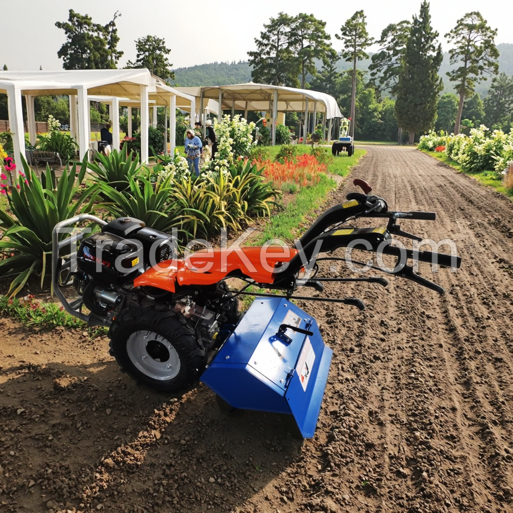 Hot Sale Lawn Mower Tractor Mini Rotary Power Tiller Cultivator