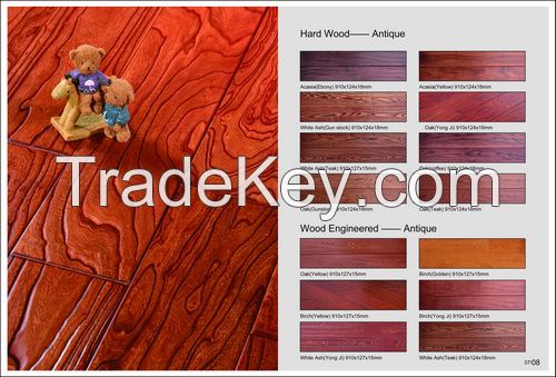 Antique Wood Flooring (Suit for luxury Suite or Villa)