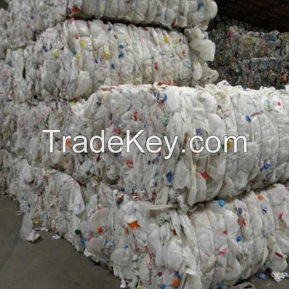 Waste Clear Recycled Plastic Roll Bales LDPE Agriculture Film Scrap