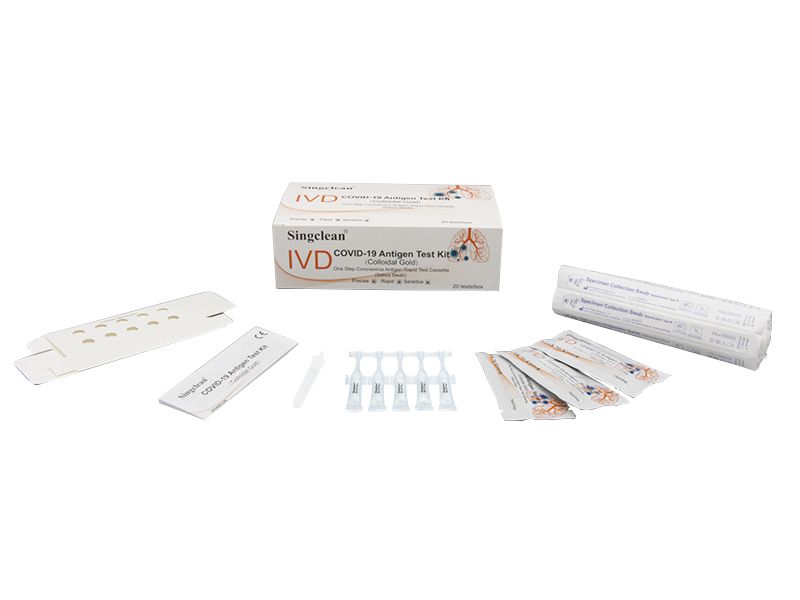 Sell Covid-19 Antigen Rapid Test Kit Saliva Swab easy use