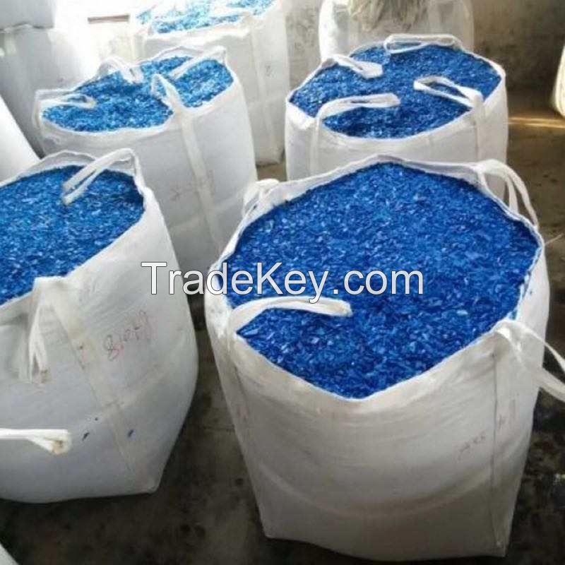 Sell HDPE plastic particles HDPE Blue Drum Scrap Regrind Factory Wholesale Quality Assurance