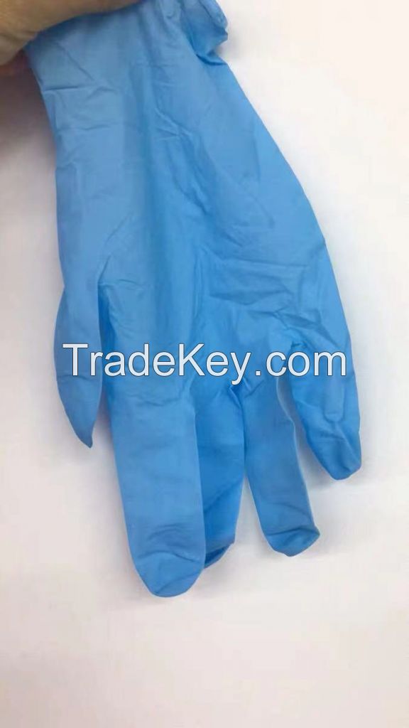 disposable nitrile glove powder free