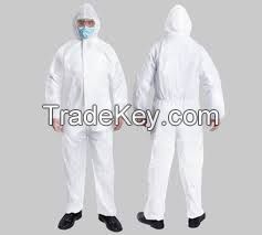 ANTI-VIRUS NON-WOVEN COVERALL PROTECTIVE GOWN COMFORTABLE SUIT