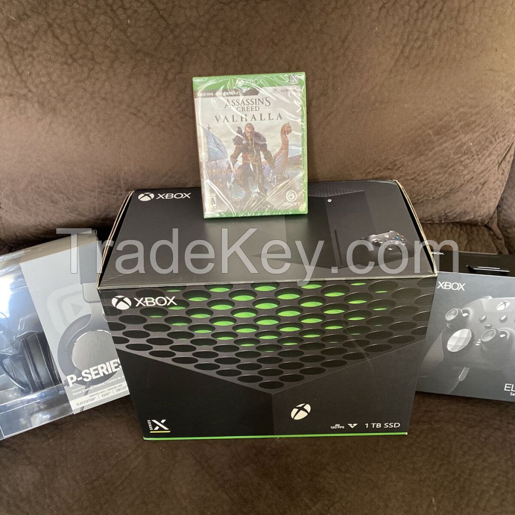 100% Guarantee Xboxs Series X 1TB Wireless Console 2 Controller Box X