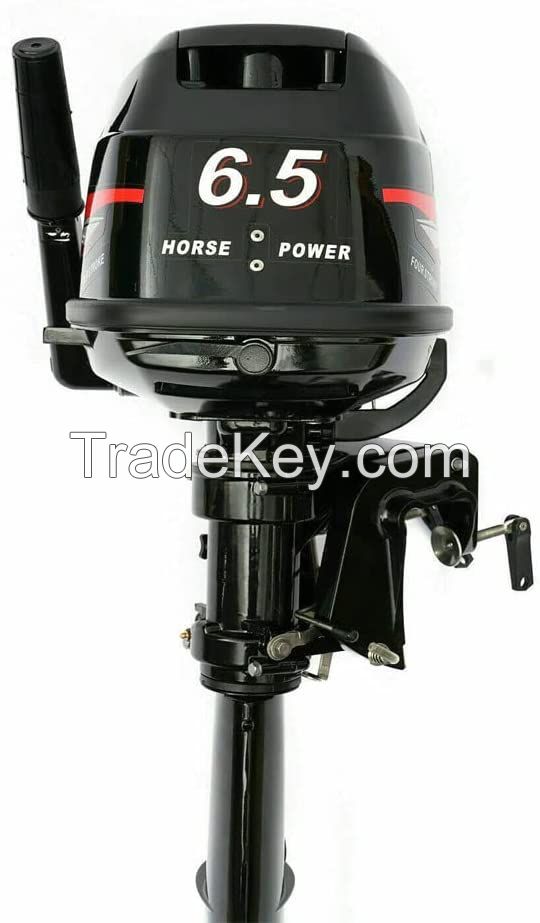 DNYSYSJ Hangkai Outboard Motor 4-Stroke 6.5HP Fishing Boat Kayak Engine // SM