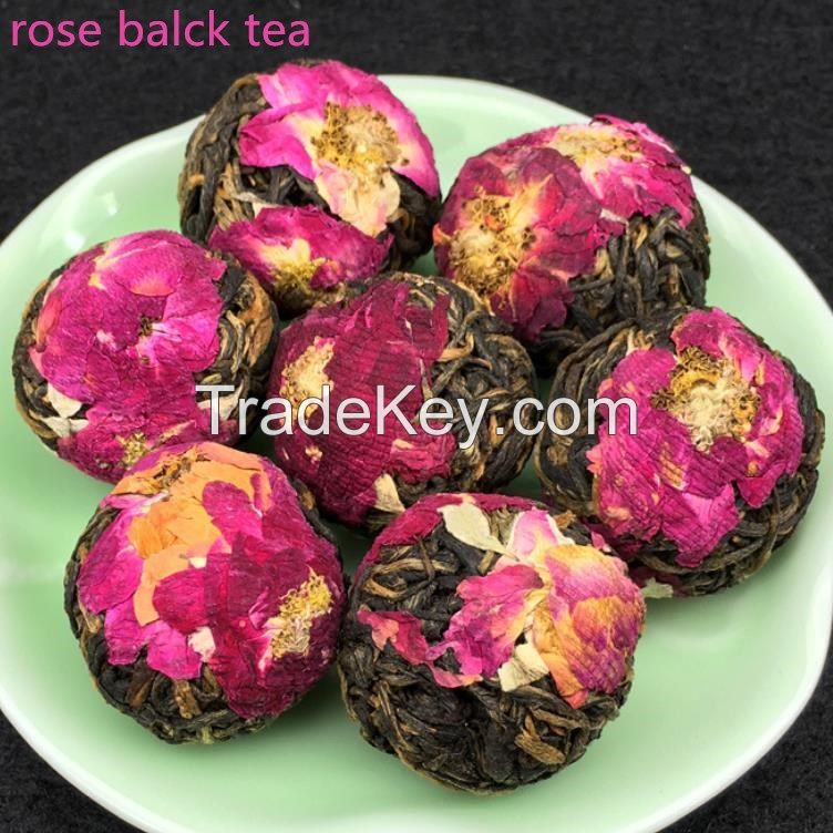 100% Natural Addictive-free Blooming Rose Flower Tea