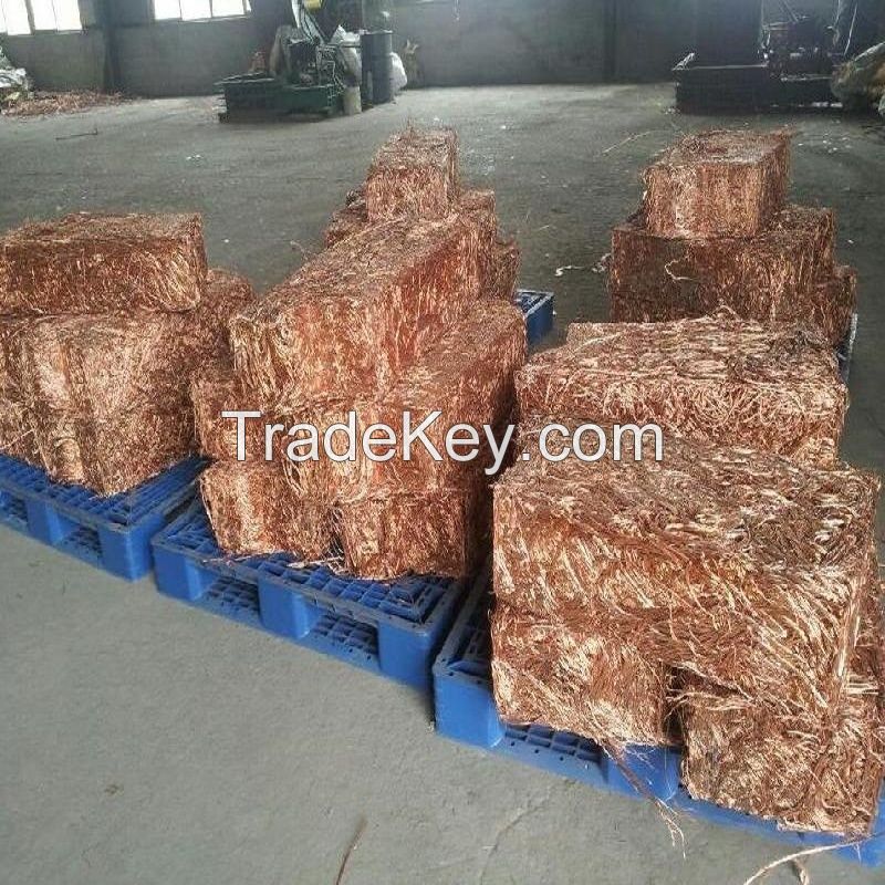 South Africa factory cheap price ready goods copper wire scrap 99.9%