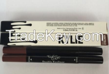 Kylie Double Eyeliner Liquid Eyeliner Waterproof and Long-Lasting Eyeliner Pencil