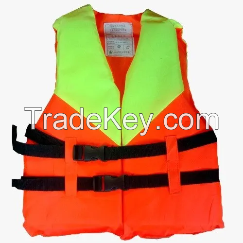 Green/Yellow/Red Life Jacket For Children