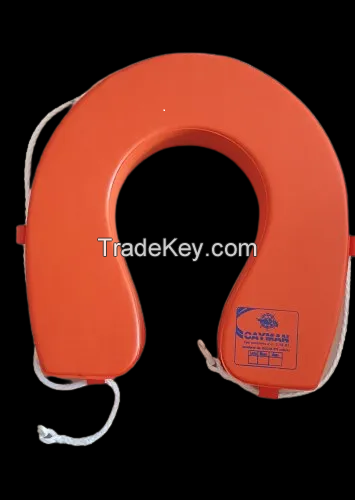 Osculati Soft Horseshoe Lifebuoy Orange PVC, For Ship, Boat